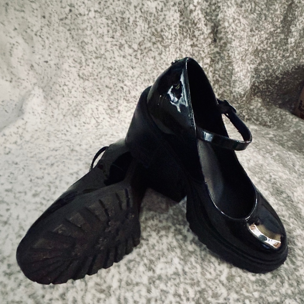 Madden NYC chunky Mary Janes
